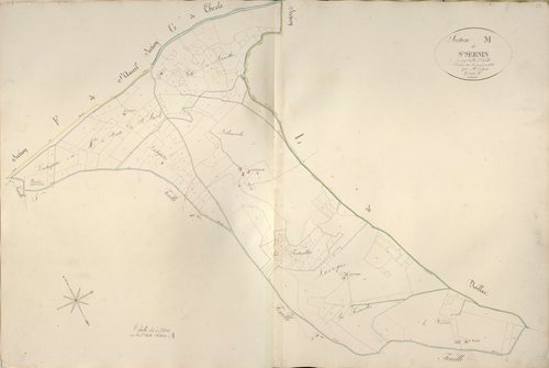 section M de Saint-Sernin, 1ère feuille