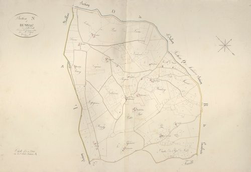 section N de Russac, 1ère feuille