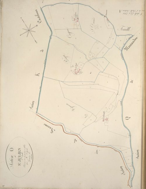 section O de Saint-Julien, 2ème feuille