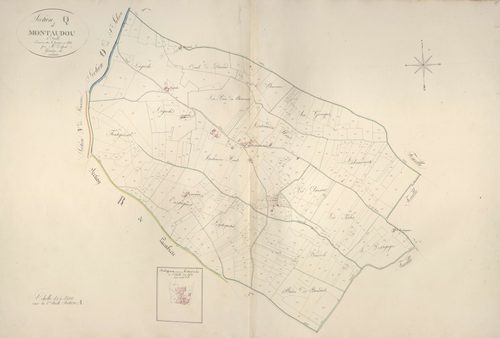 section Q de Montaudou, 4ème feuille