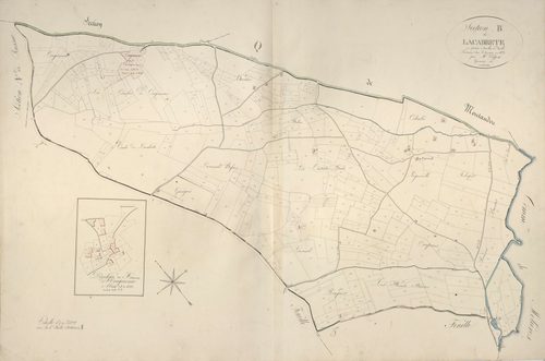 section R de Lacabrette, 1ère feuille