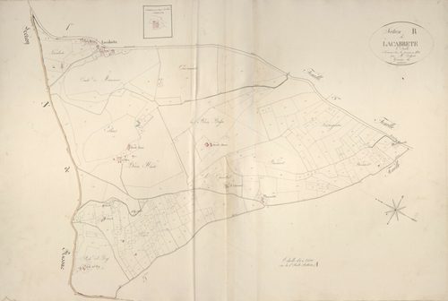 section R de Lacabrette, 2ème feuille