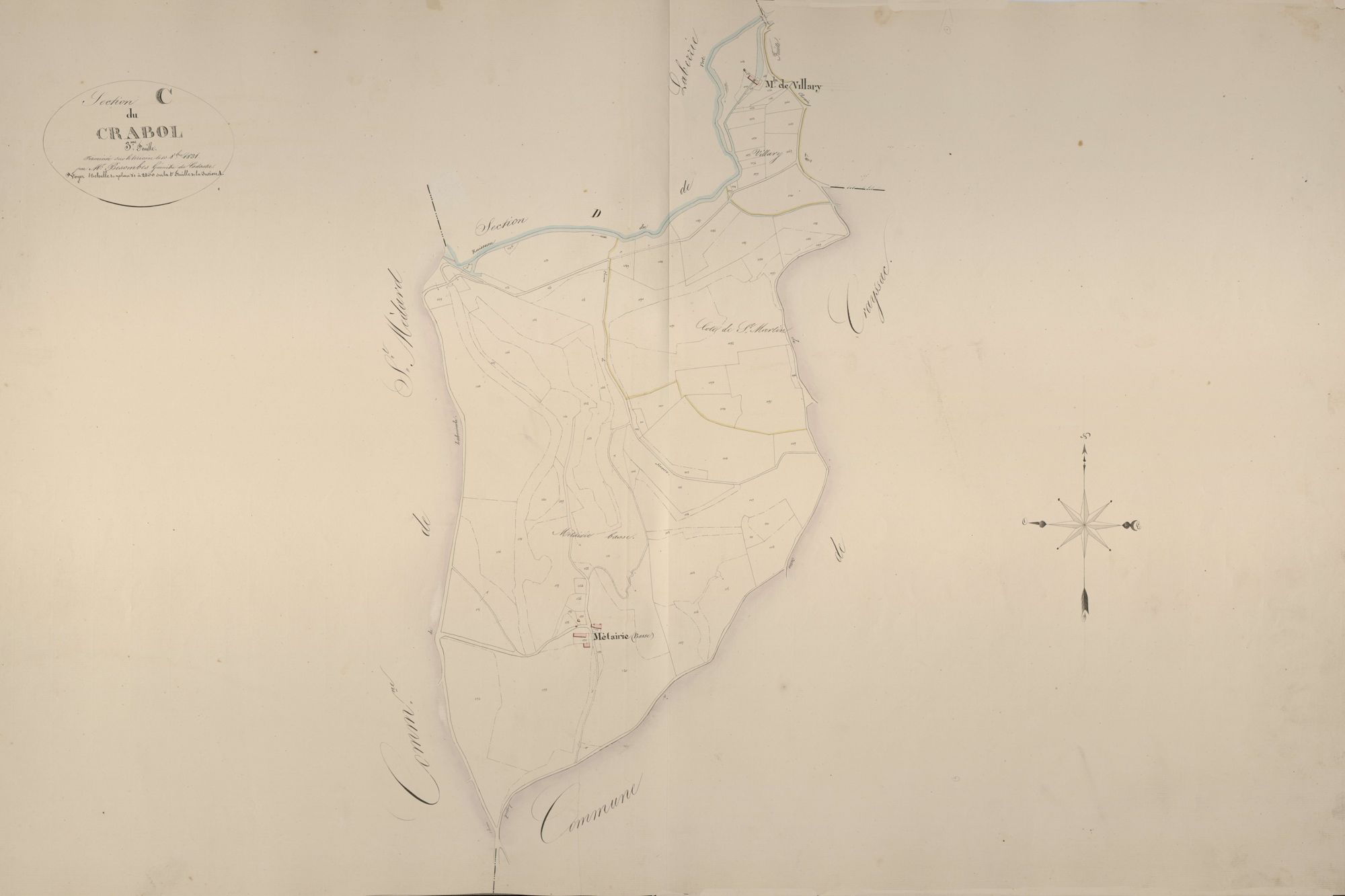 section C de Crabol, 3ème feuille