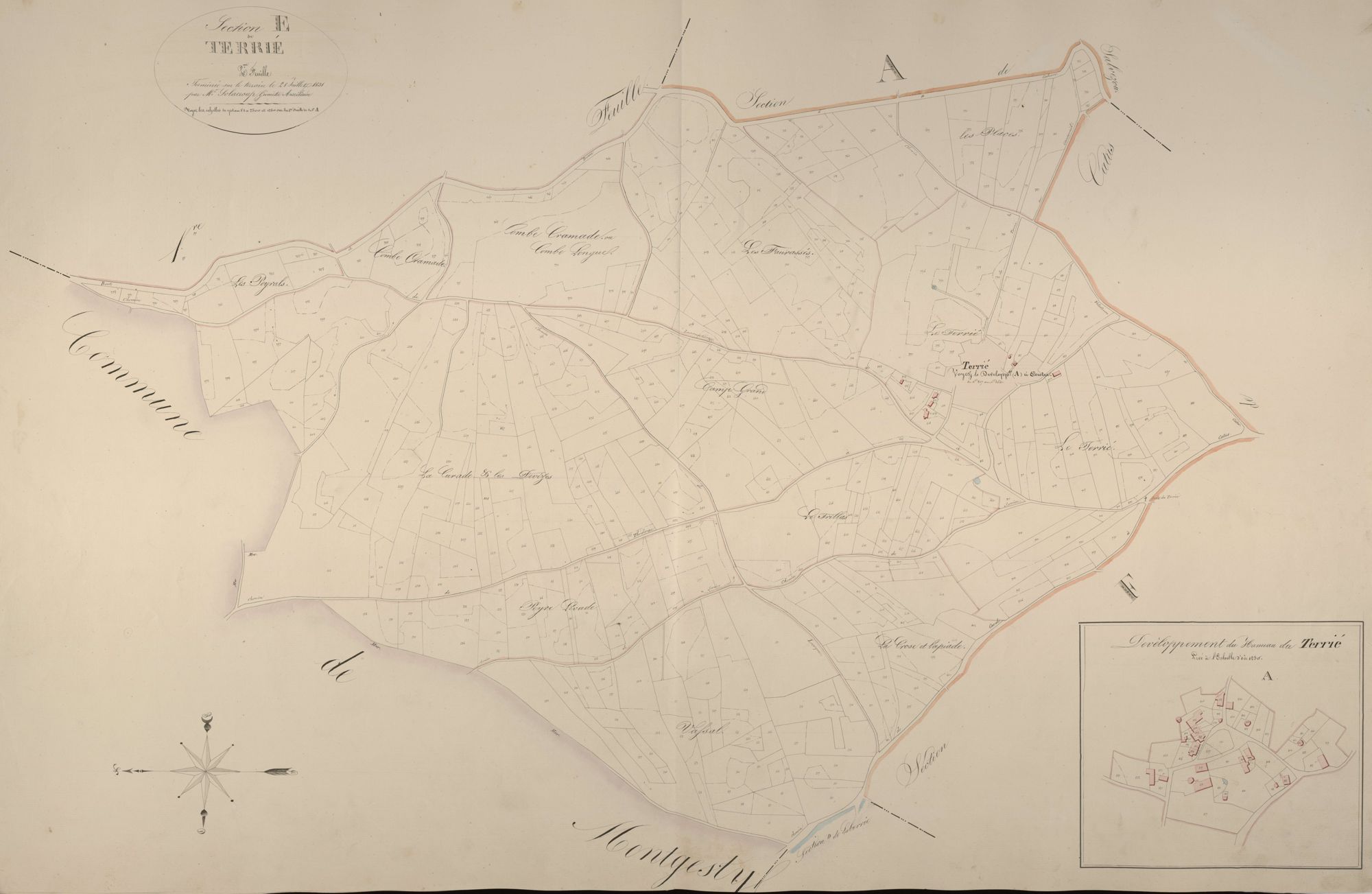 section E de Terrié, 2ème feuille