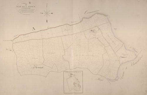 section B du Mas de la Tour, 1ère feuille