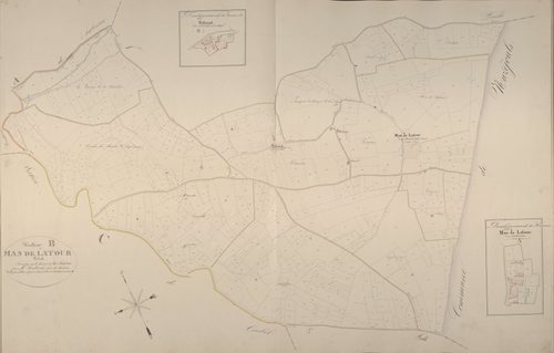 section B du Mas de la Tour, 2ème feuille