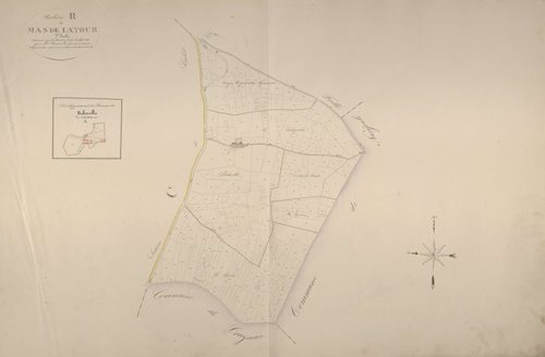 section B du Mas de la Tour, 3ème feuille