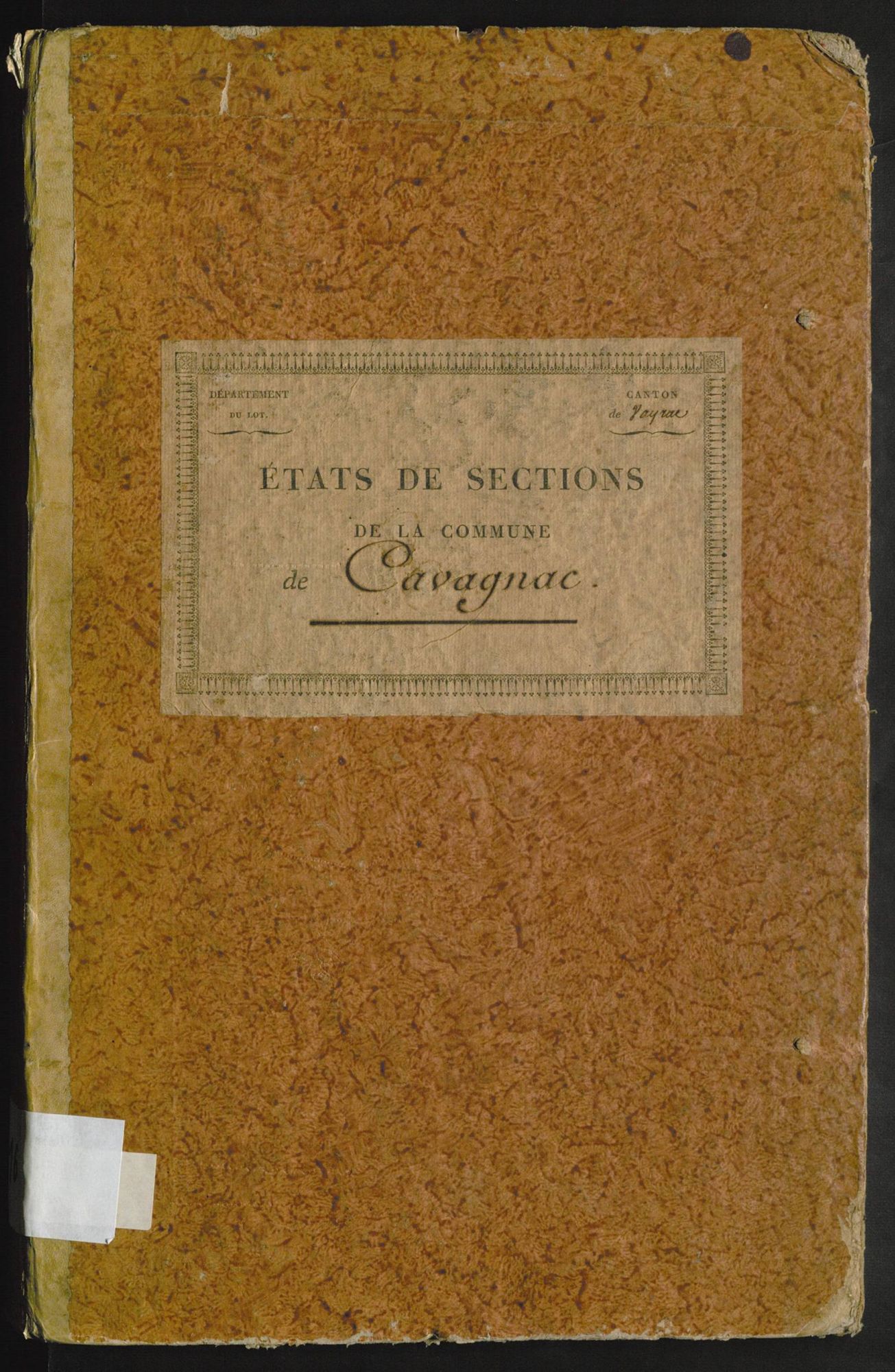 Sections A à E
