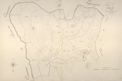 section A de Saint-Palavy, 1ère feuille
