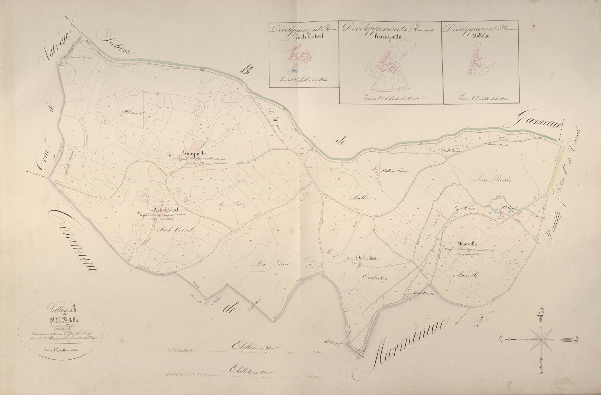 section A de Senal, 1ère feuille