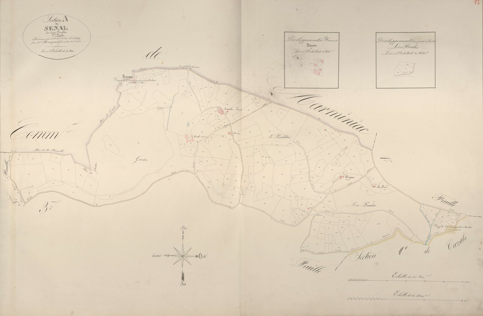 section A de Senal, 2ème feuille