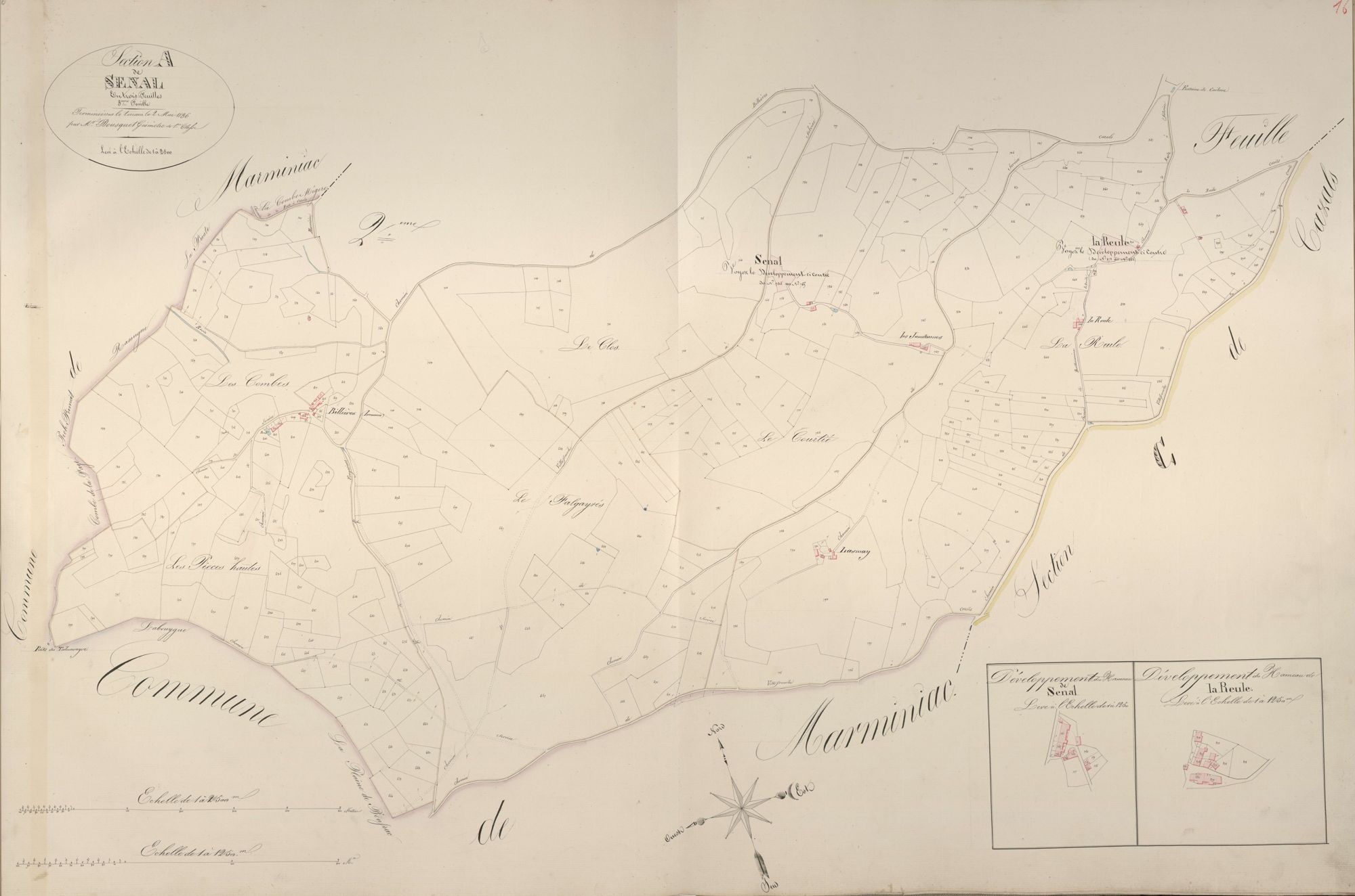 section A de Senal, 3ème feuille