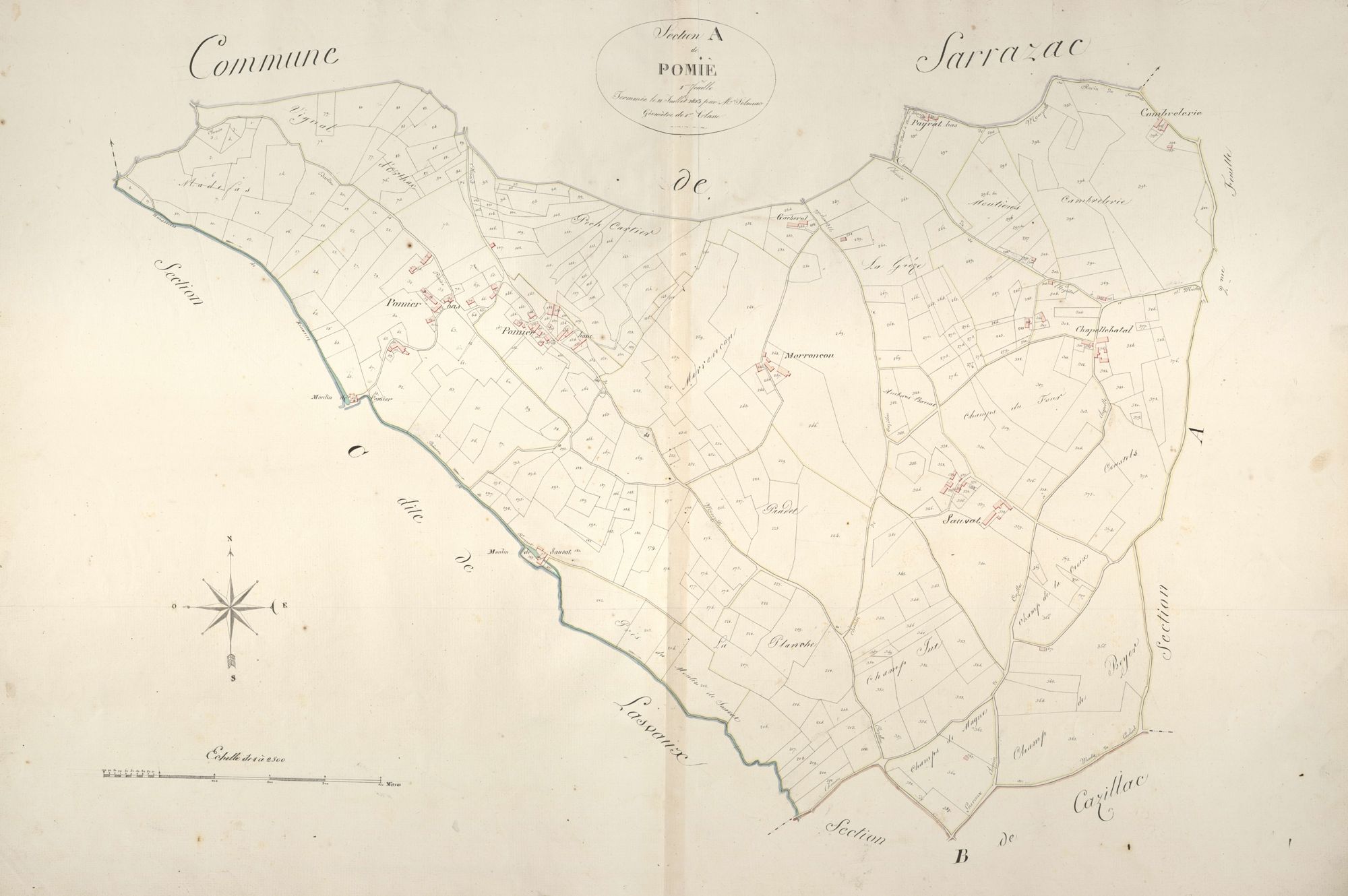 section A de Pomié, 1ère feuille