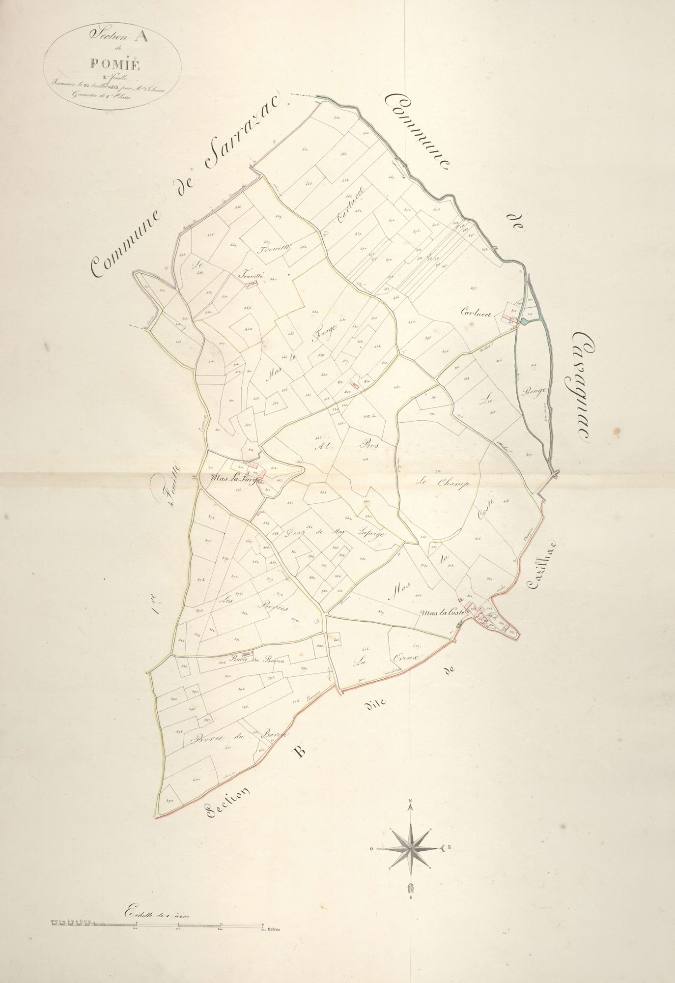section A de Pomié, 2ème feuille