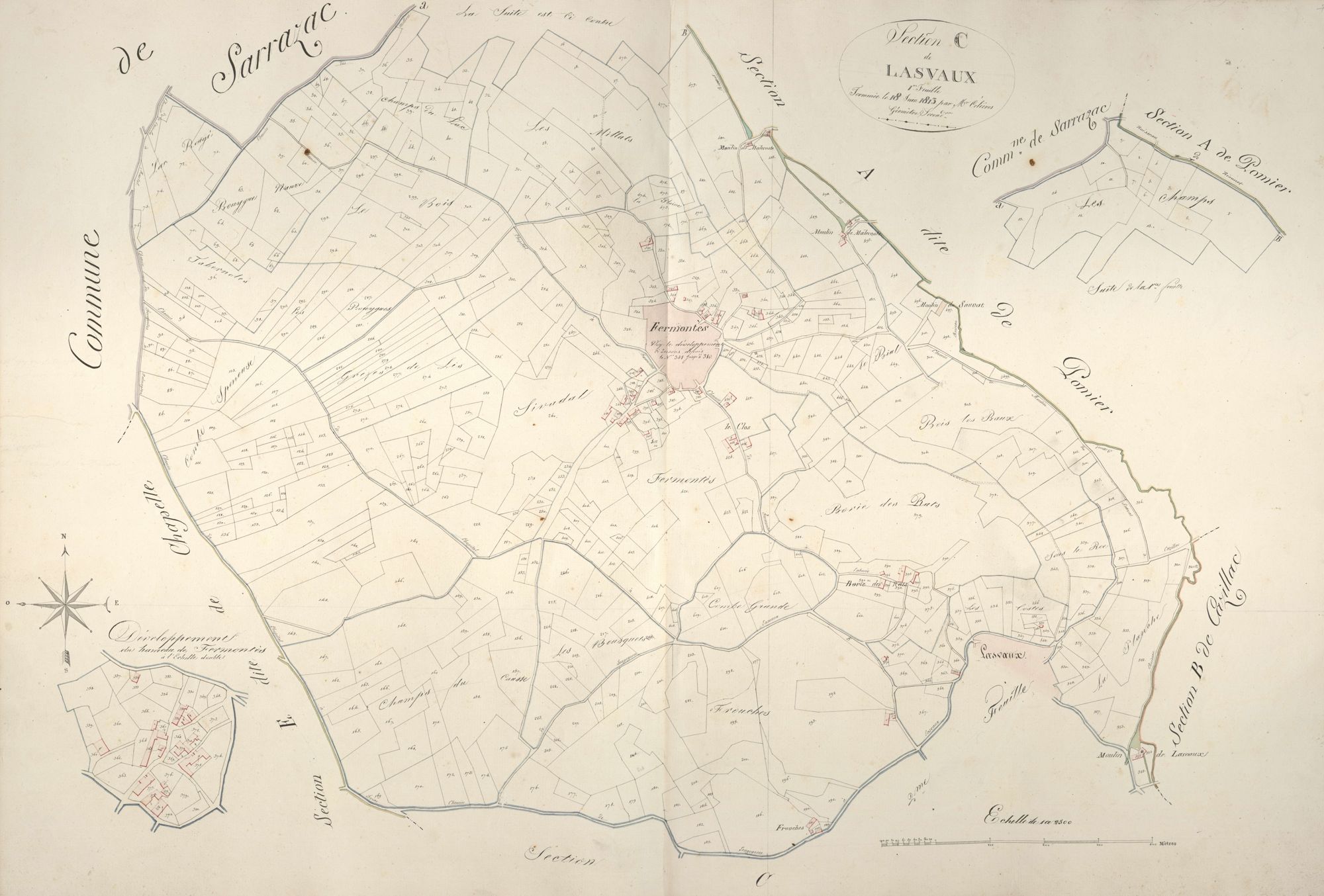 section C de Lasvaux, 1ère feuille