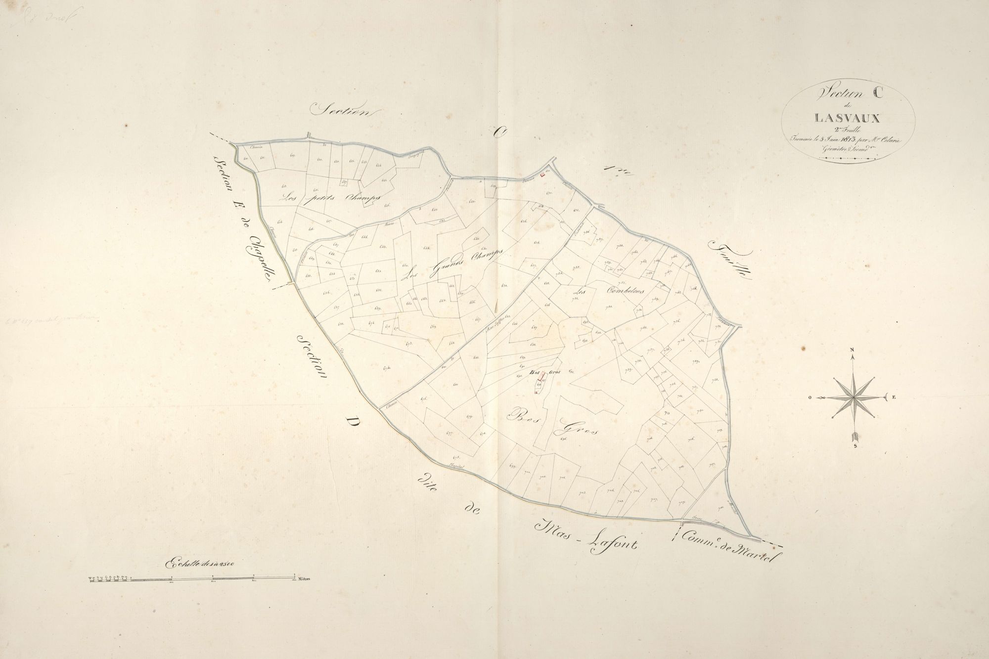 section C de Lasvaux, 2ème feuille