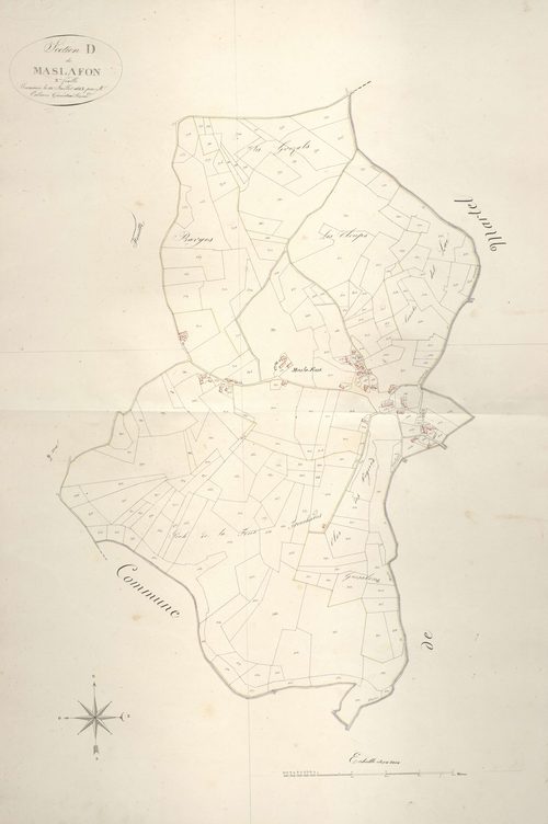 section D de Maslafon, 3ème feuille