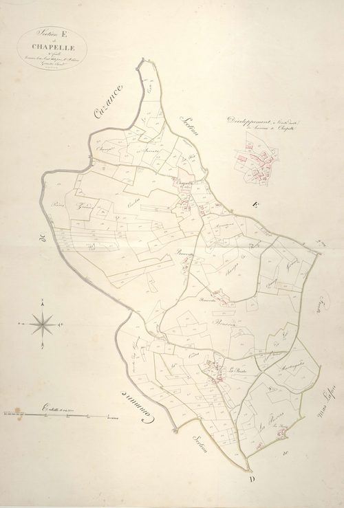 section E de Chapelle, 3ème feuille