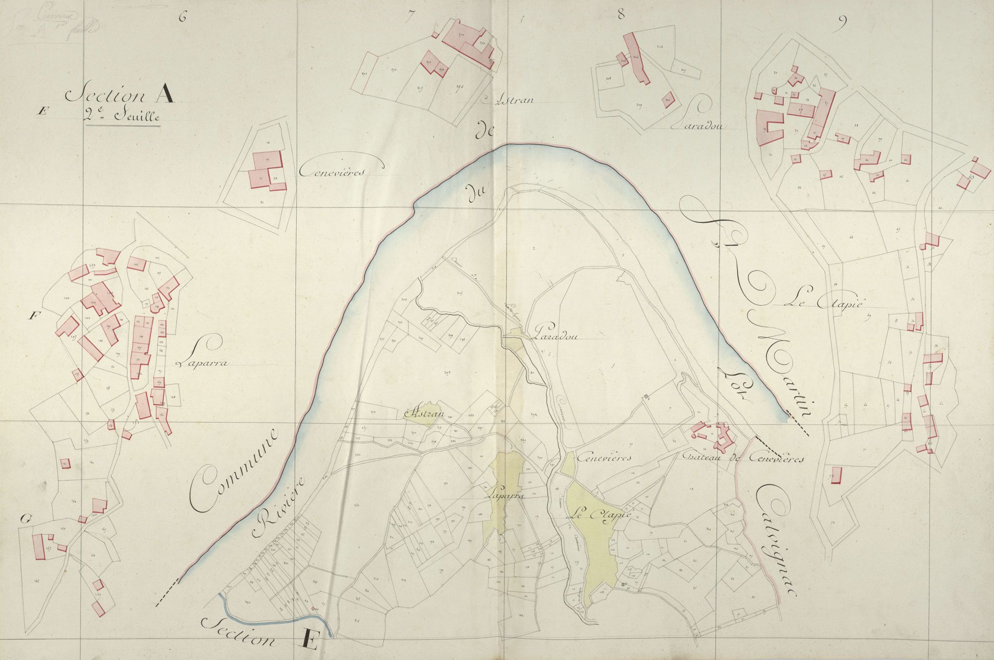 section A, 2ème feuille