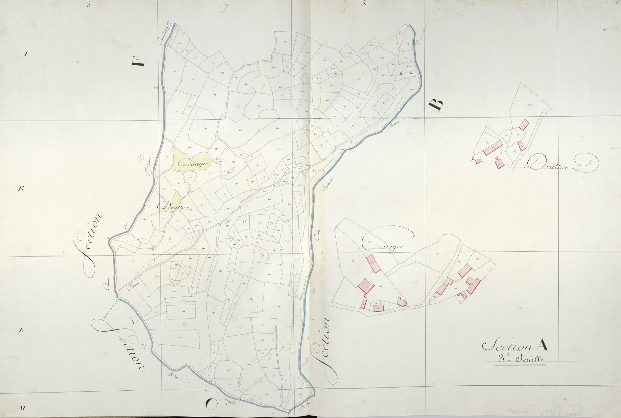 section A, 3ème feuille