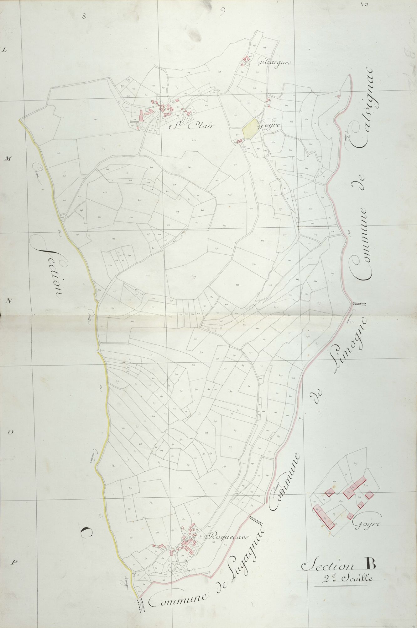 section B, 2ème feuille