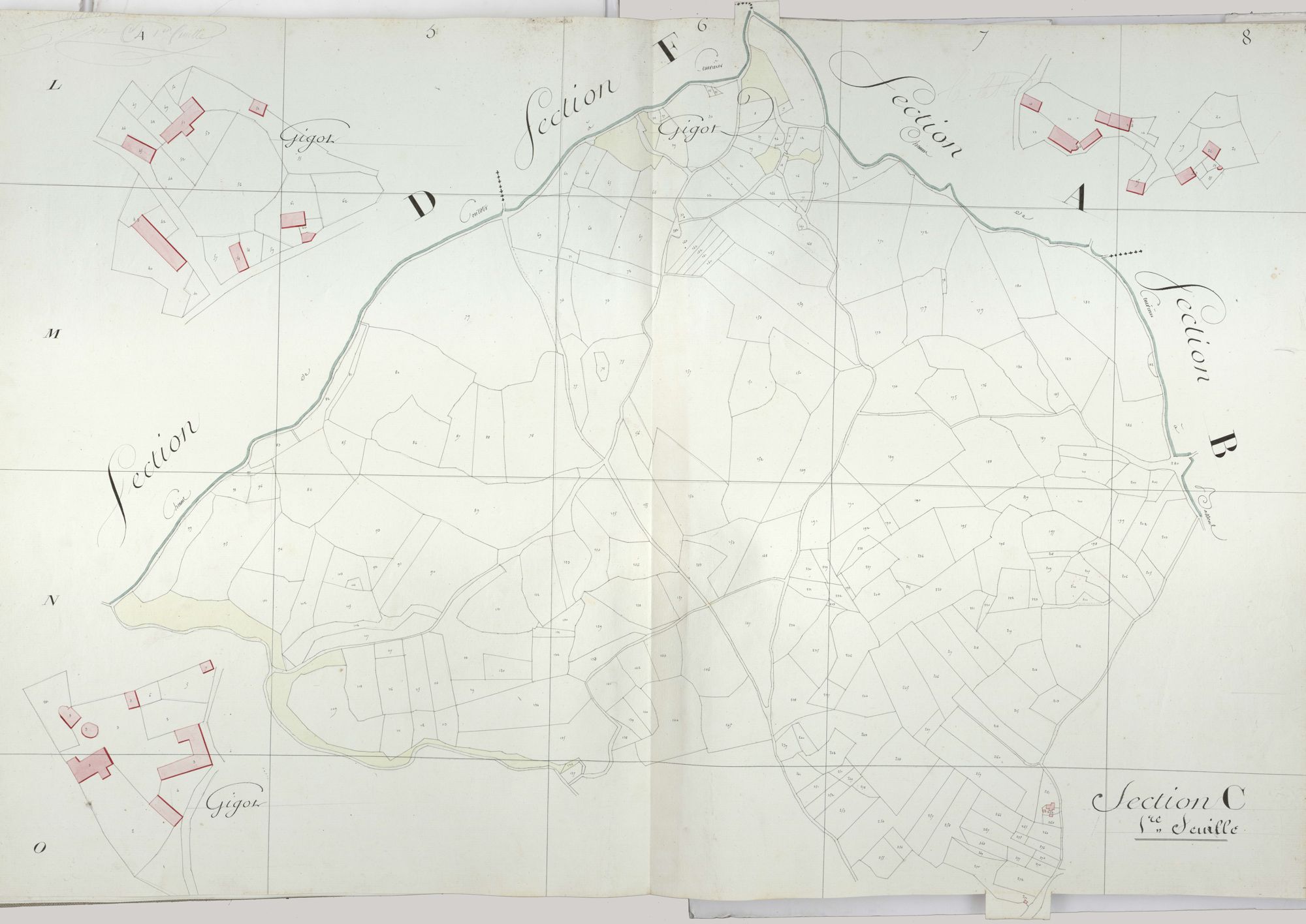 section C, 1ère feuille