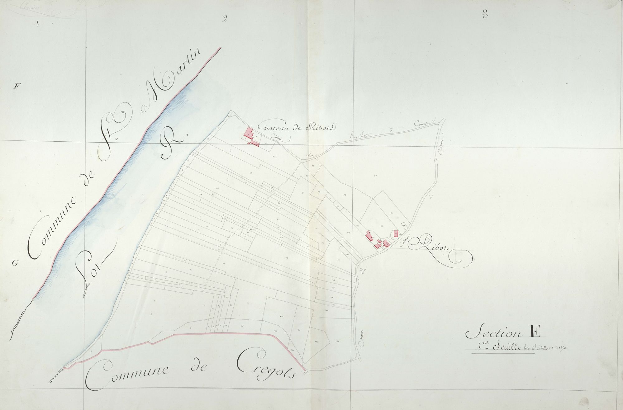 section E, 1ère feuille
