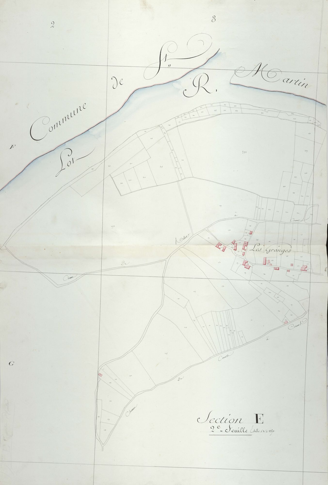 section E, 2ème feuille