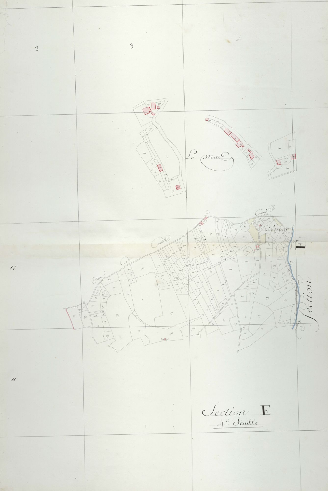 section E, 4ème feuille