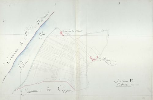 section E, 1ère feuille