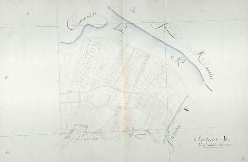 section E, 3ème feuille