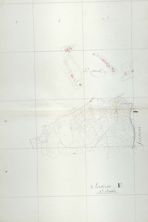 section E, 4ème feuille