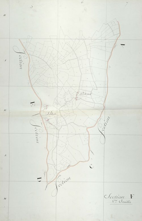 section F, 1ère feuille