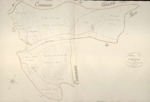 section C de Cabazac, 1ère feuille