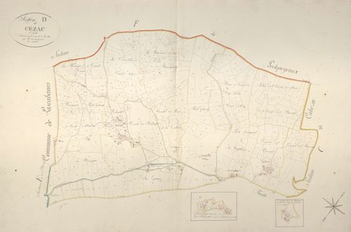 section D de Cézac, 1ère feuille