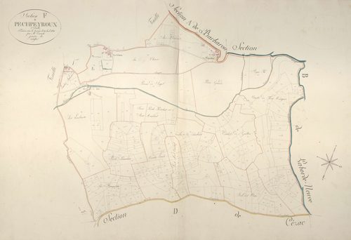 section F de Pechpeyroux, 2ème feuille