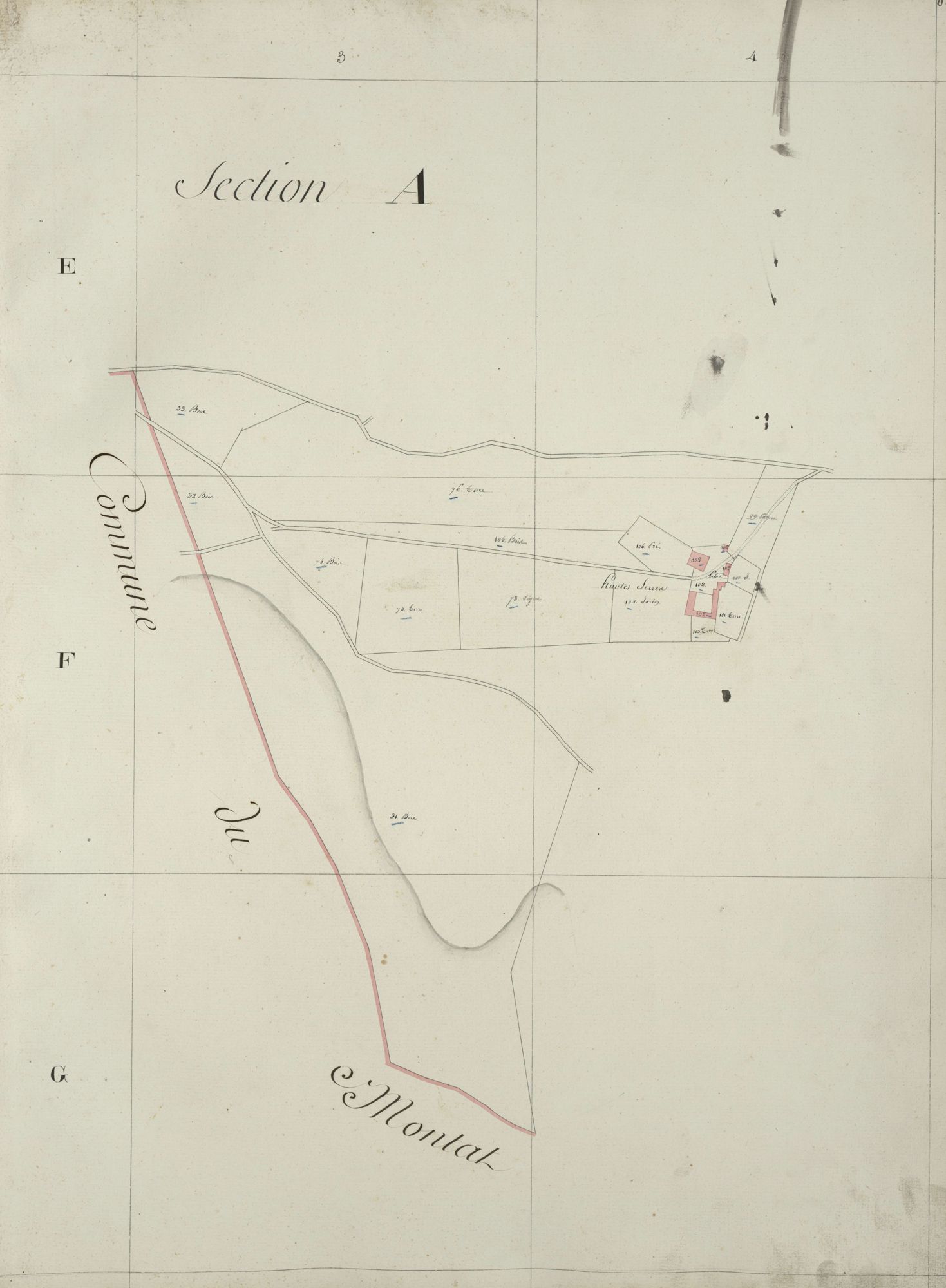 section A d'Hautesserre, 2ème feuille