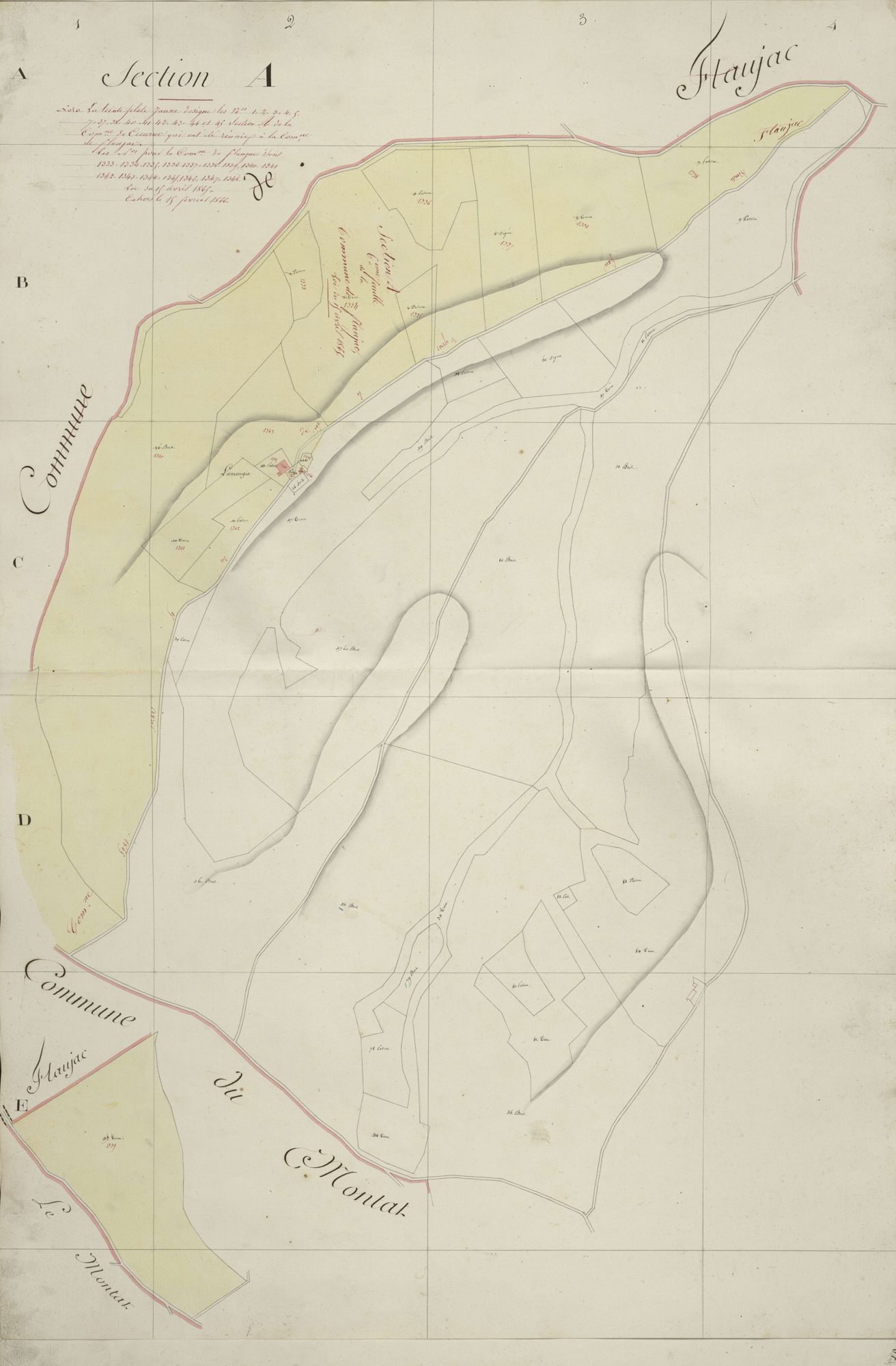 section A d'Hautesserre, 3ème feuille