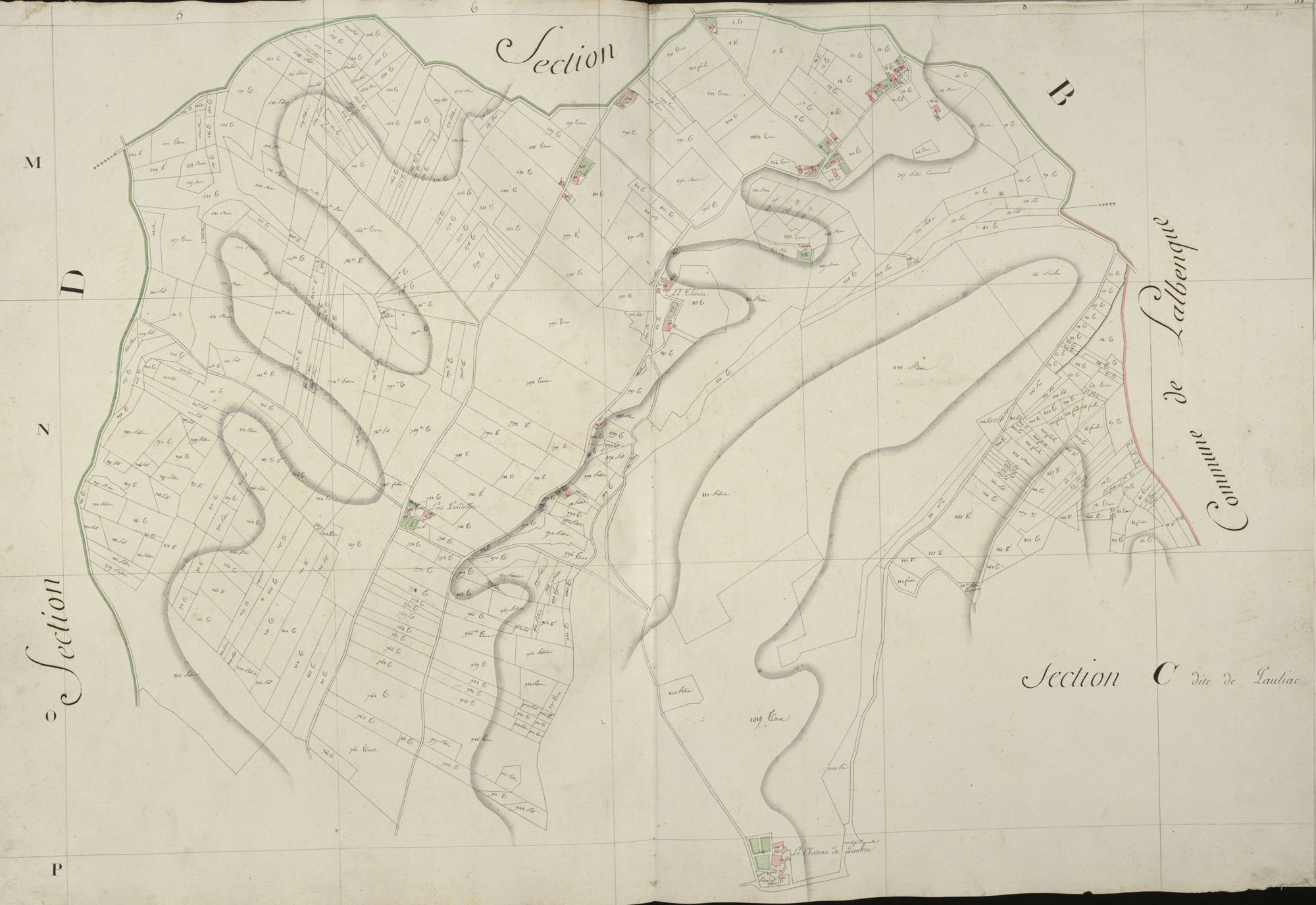 section C de Pauliac, 1ère feuille