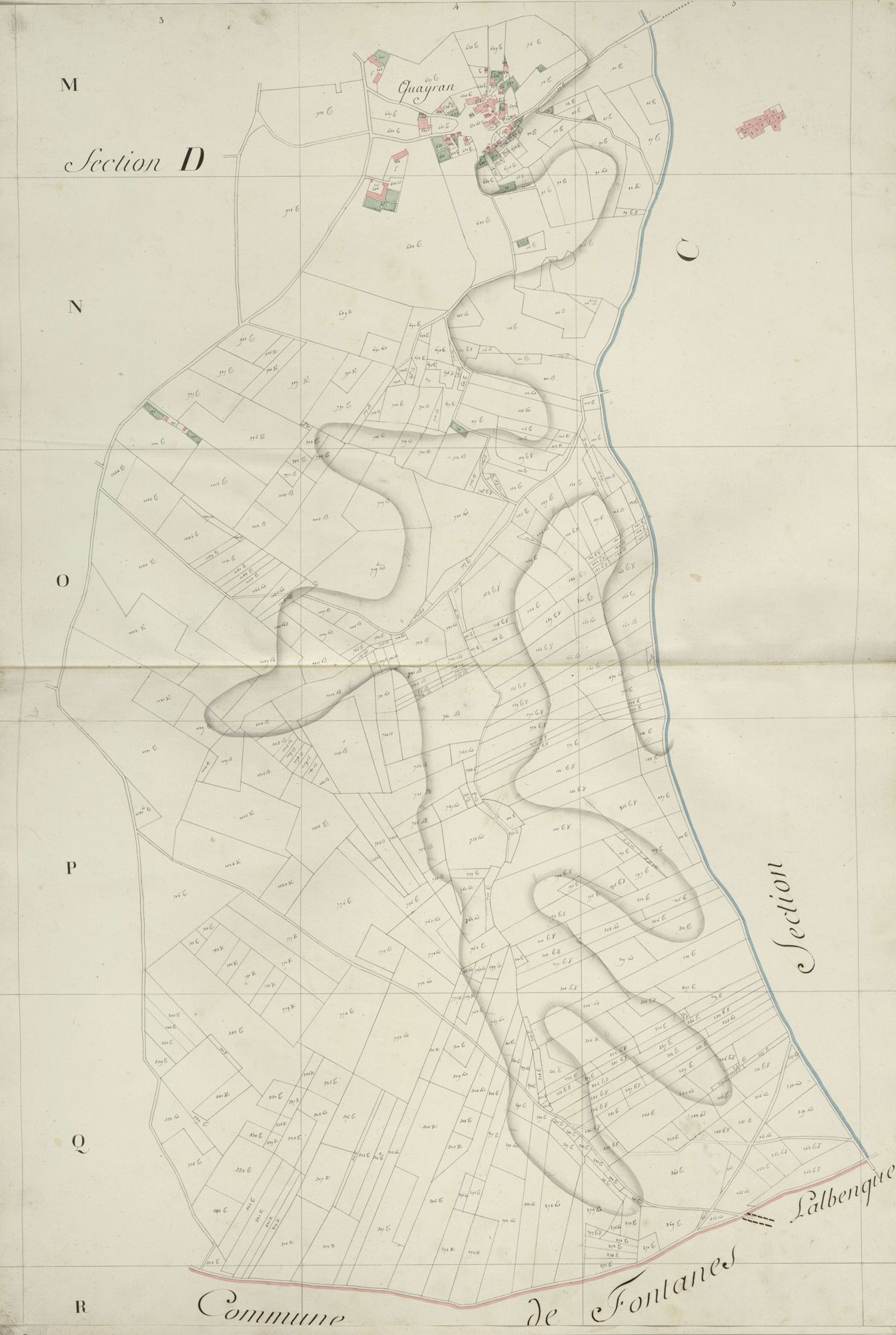section D du Quayran, 2ème feuille