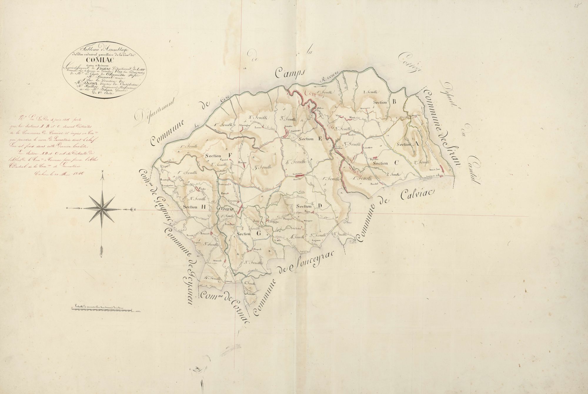tableau d'assemblage