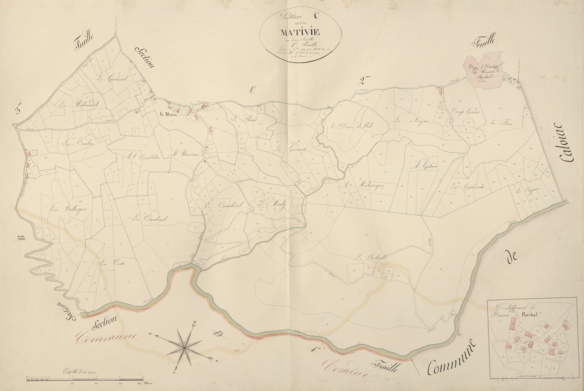 section C de la Mativie, 1ère feuille