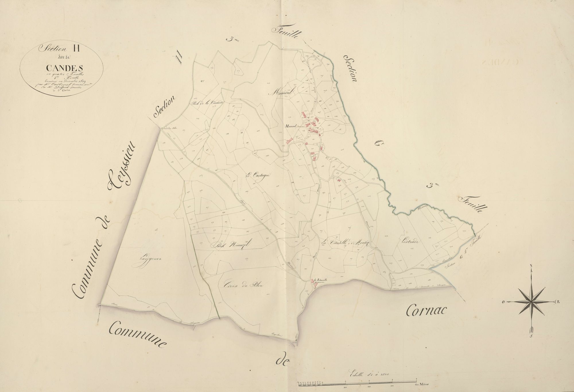 section H de Candes, 4ème feuille