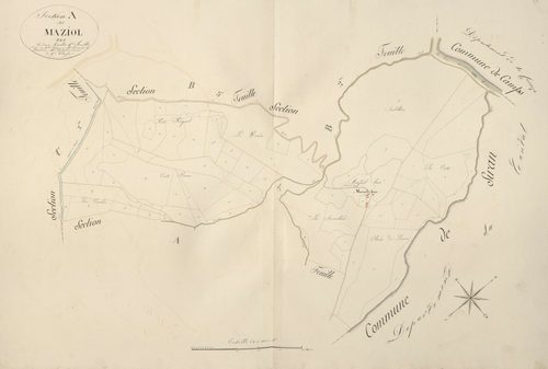 section A de Maziol Bas, 1ère feuille