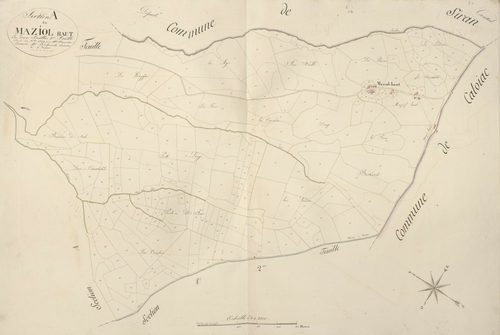 section A de Maziol Haut, 2ème feuille
