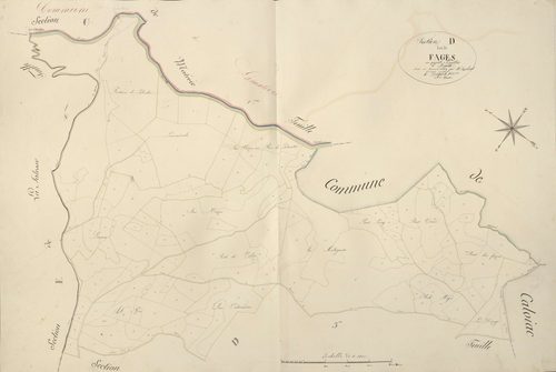 section D de Fages, 1ère feuille