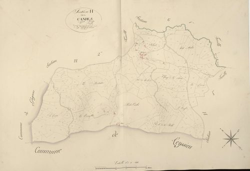 section H de Candes, 3ème feuille