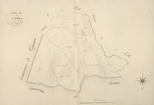 section H de Candes, 4ème feuille