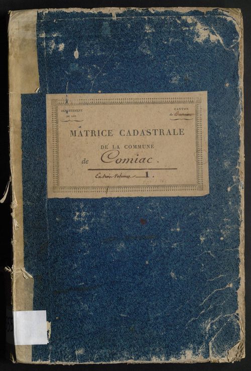 Folios 1-262. Augmentations et diminutions  (1867-1914)