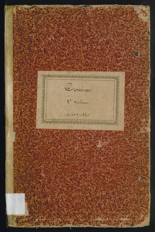 Folios 603-850